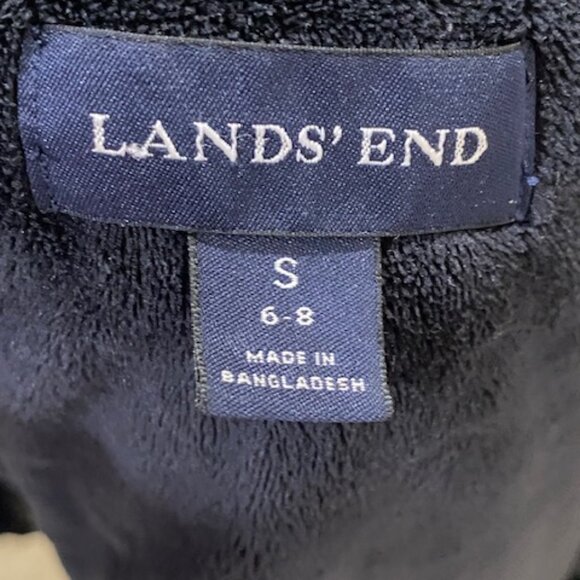 Lands End Women's Winter Coat Size Small 6-8 Black - Picture 6 of 8